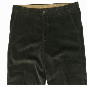 Tommy Bahama Corduroy Pants Men's Size 36 Black 4 Pockets